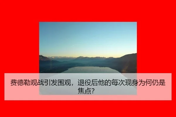 费德勒观战引发围观，退役后他的每次现身为何仍是焦点？